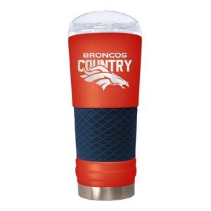 Denver Broncos "The Draft" 24oz. RALLY CRY Stainless Steel Travel Tumbler